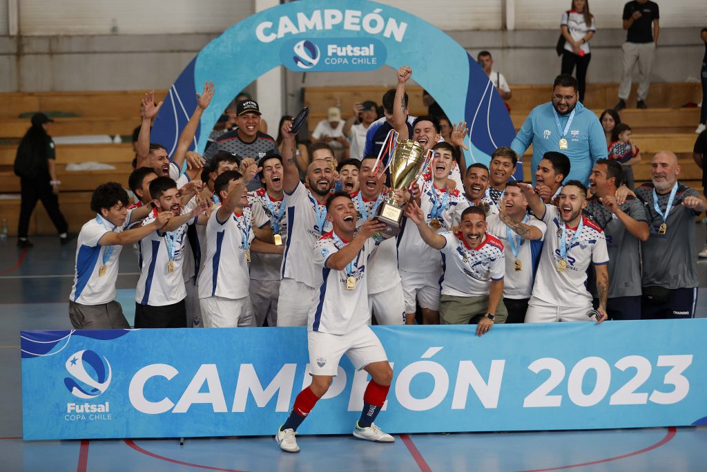 Deportes Recoleta campeón de la Copa Chile de Futsal.