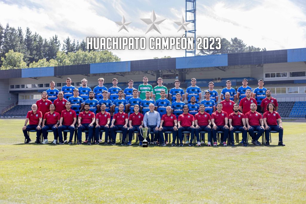 Plantel de Huachipato campeón en este 2023.