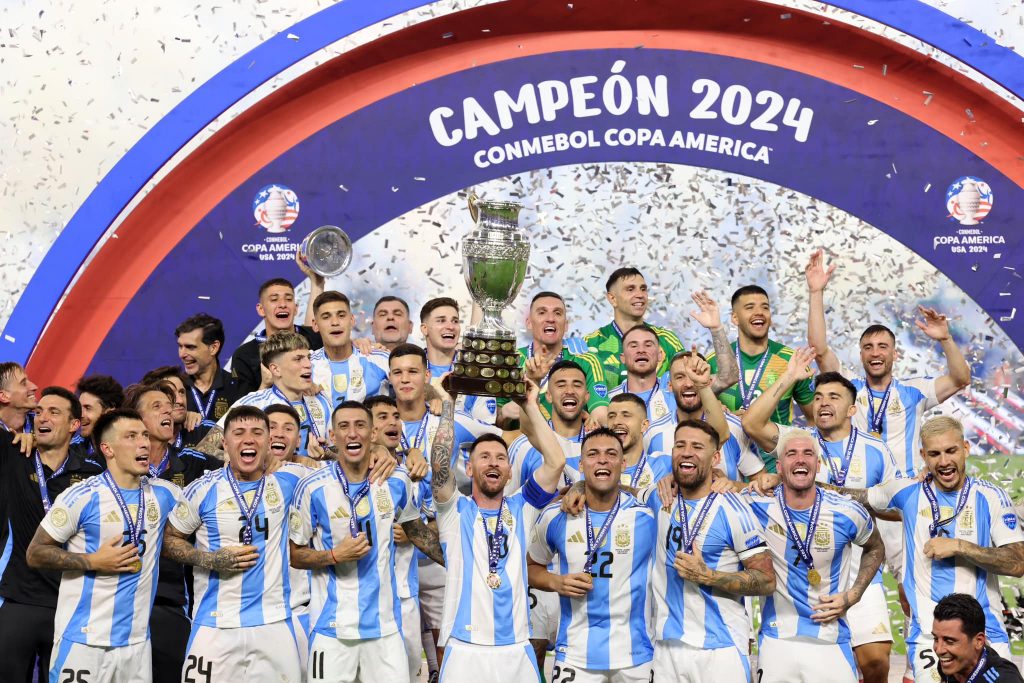 Argentina bicampeón de América.